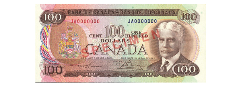 Faux billets de 100 $ en circulation au Québec