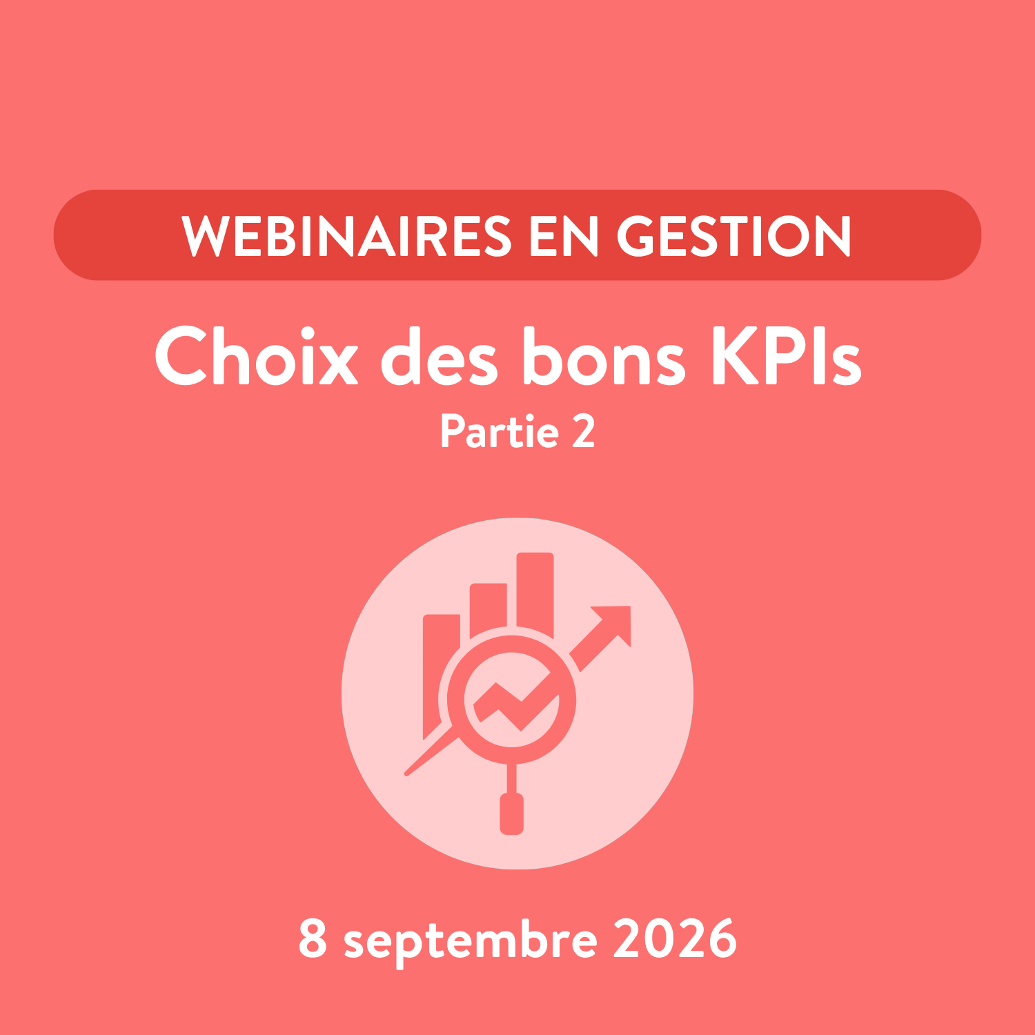 Webinaires en gestion